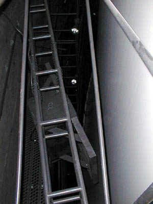 Celebration Cinema - Speakers Behind Screen (newer photo)